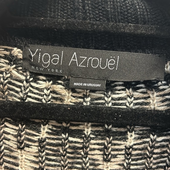 Yigal Azrouel alpaca wool print sweater - Picture 3 of 4